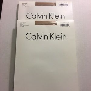 Calvin Klein Sheer Pantyhose Nude
